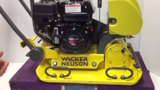 Wacker Neuson VP 1550  1550WA Plate Compactor Discussion [upl. by Karb]