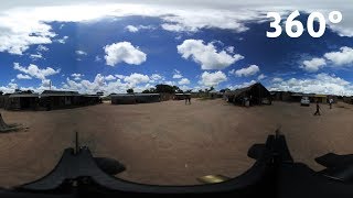 360°Video Das Dorfzentrum von Nkolemfumu [upl. by Steere523]