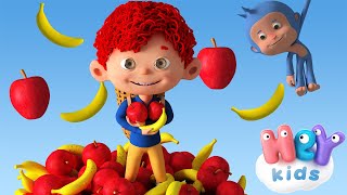 Plátano y Manzana 🍌Canciones para niños en Español 🍎 HeyKids [upl. by Beatty]