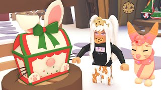 NEW Christmas Hare Box in Roblox Adopt Me [upl. by Ahtennek820]