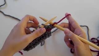 Tuto Tricot  Changer de laine ou de pelote  Kit et Colégram [upl. by Nanaek]