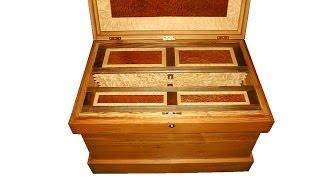 02152014  Gentlemens Tool Chest by Ken Kline  Woodworking [upl. by Treve783]