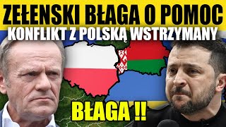 ZEŁENSKI ZNÓW BŁAGA POLSKĘ O POMOC [upl. by Katzir489]