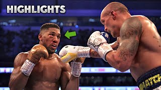 Oleksandr Usyk vs Anthony Joshua HIGHLIGHTS  BOXING FIGHT HD [upl. by Wolford]