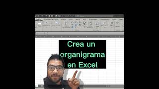 🔥como hacer un organigrama en Excel 👍 [upl. by Eilyw428]