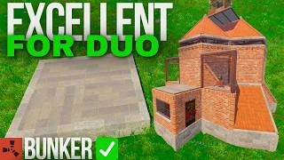 2x2  Duo Bunker  Rust Base Design 2024 [upl. by Corrina]