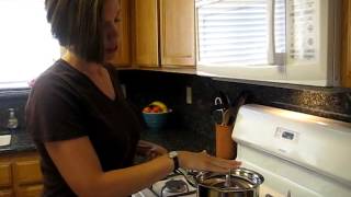 how to make popcorn on the stove at home DIY [upl. by Warfold]