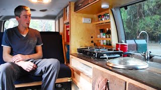 Engineer shows how to convert a van in 7 days and a 1000 budget [upl. by Phila647]