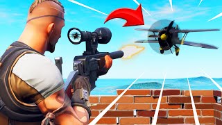 SNIPERS vs PLANES Game Mode IN FORTNITE Battle Royale [upl. by Neiluj275]