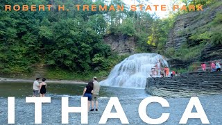 Ithaca’s Hidden Gem Robert H Treman State Park Gorge Trail  Full Hike  Finger Lakes Waterfall [upl. by Iblehs51]