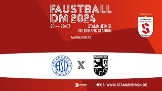 HIGHLIGHTS Faustball DM 2024  Viertelfinale 1 Ahlhorner SV  TSV Pfungstadt [upl. by Marj]