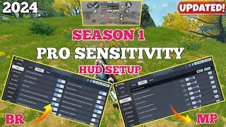 Best Sensitivity settings for fast movements  season 1  br sensitivity codm 2024 codm br setting [upl. by Osric]