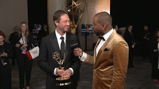 Ebon MossBachrach 75th Emmy Awards Winnerview [upl. by Willetta392]