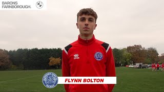 Flynn Bolton Interview [upl. by Netaf]