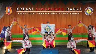 KREASI SIMAPHORE DANCE DEWAN PASUKAN PENGGALANG SMPN 6 MADIUN 2024 [upl. by Yllus]