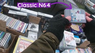 Freezing At The Car Boot Sale Looking For Bargains  N64 Games Football Boots amp Trainers [upl. by Enelyaj]