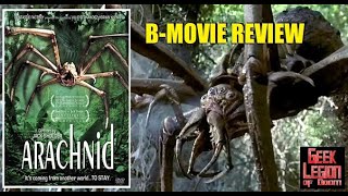 ARACHNID  2001 Chris Potter  aka 8 LEGS Giant Spider Horror BMovie Review [upl. by Olney]