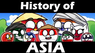 CountryBalls  History of Asia [upl. by Alekahs]