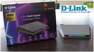 The Network Switch Every Gamer Needs   Dlink 6 Port Multigigabit unmanaged switch DMS106XT [upl. by Som]