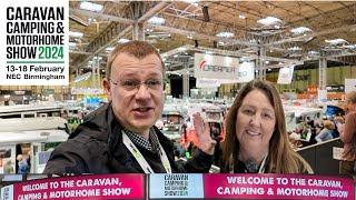 Caravan Camping amp Motorhome Show  NEC February 2024  Highlights  Tuesday [upl. by Kris271]