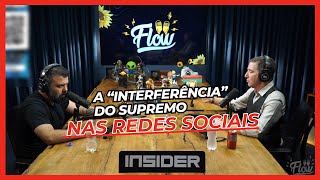 A interferência do supremo nas redes sociais flowpodcast glenngreenwald theintercept política [upl. by Trust]