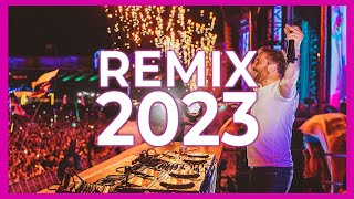 DJ REMIX 2023  Mashups amp Remixes of Popular Songs 2023  DJ Dance Remix Songs Club Music Mix 2023 [upl. by Allecram]