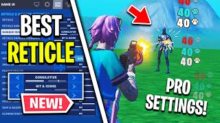 The BEST Reticle Settings In Fortnite Chapter 4 New Settings Explained [upl. by Aisha]