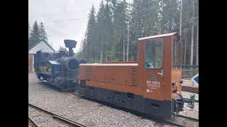 ST6 hohe Tatra  Waldeisenbahn  viel Regen [upl. by Haig]