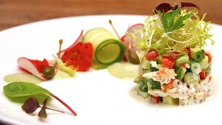 Крабовый салат Рецепт приготовления Crab salad [upl. by Rego]