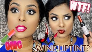 WINE Liptint Ombre Lipstick Trying Worlds Most Beautiful Korean Lipsticks MrJovitaGeorge [upl. by Hebner354]