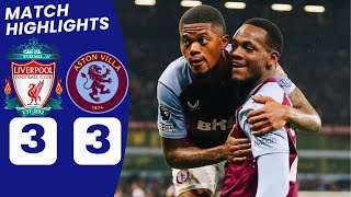 Aston Villa vs Liverpool HIGHLIGHTS 33 Tielemans Gakpo Quansah amp Duran GOALS [upl. by Ashatan]