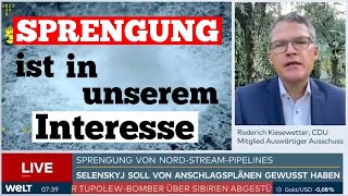 Kiesewetter CDU Nord StreamSprengung ist in unserem Interesse [upl. by Saphra]