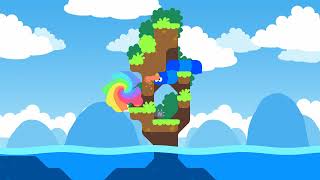 Snakebird Complete Walkthrough  Level 0  20 [upl. by Alla]