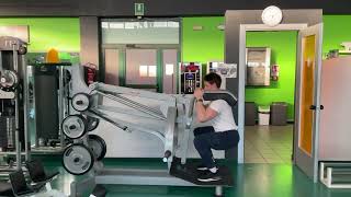 Panatta Squat Machine [upl. by Yhtac]