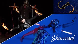 Showreel LuxArt Performancekunst feuershow lichtshow [upl. by Aitra]