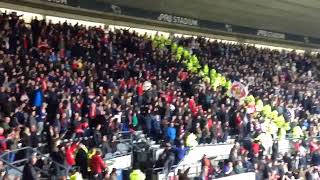 Nottingham Forest fans at Derby 19th March 2016 [upl. by Karia]