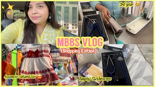 Buying Stethoscope for 3rd Year 👩‍⚕️  MBBS in Bangladesh 🇧🇩 vlogs mbbs [upl. by Hildegarde421]