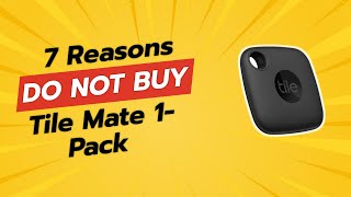 STOP 🚫 7 Shocking Reasons NOT to Buy Tile Mate 1Pack 😱 [upl. by Yelssew]