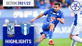 Lech Poznań  Wisła Płock 41  SKRÓT  Ekstraklasa 202122  12 Kolejka [upl. by Yetac285]