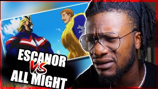 ESCANOR VS ALL MIGHT RAP BATTLE  RUSTAGE ft Daddyphatsnaps REACTION [upl. by Pelligrini338]