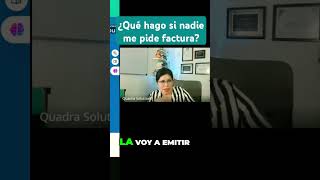 ¿Qué hago si nadie me pide facturafactura cfdi impuestosmexico obligacionesfiscales [upl. by Anatole]