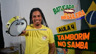 Tamborim no Samba Enredo 04 BATUCADA BRASILEIRA [upl. by Mide]