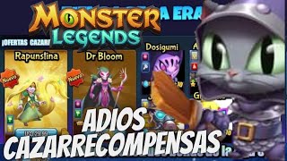 ‼️EL ÚLTIMO CAZARRECOMPENSAS‼️QUE ME CONVIENE TOP3 MONSTER LEGENDS [upl. by Doti]