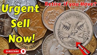 AUSTRALIAN 5 Cent COINS TO LOOK FOR WORTH MONEY Dont Miss Out YOU HAVE THIS [upl. by Susanne]