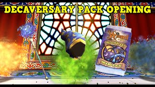 Wizard101  DECAVERSARY PACK OPENING [upl. by Rhu]