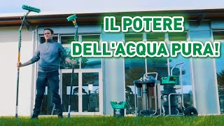 Pulizia con acqua pura con UNGER  Più veloce e più sicura [upl. by Tedra]