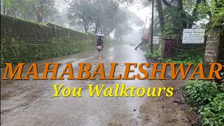 Mahableshwar Beautiful Monsoon Walking Tour [upl. by Annoit]