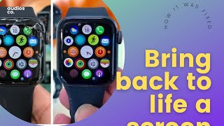 Watch How To Fix The Apple Watch Series 5 44mm Screen 🍎 [upl. by Mendive982]