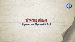 SİYASET BİLİMİ  Ünite 1 Konu Anlatımı 1 [upl. by Neehar]