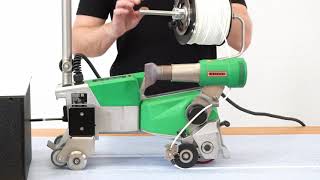 Leister Tutorial  Start and stop procedure the UNIFLOOR 500 [upl. by Lange]